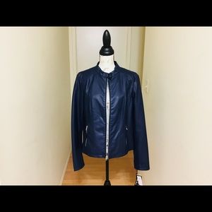 Women’s SZ XL Wilson’s vegan leather Moto  jacket